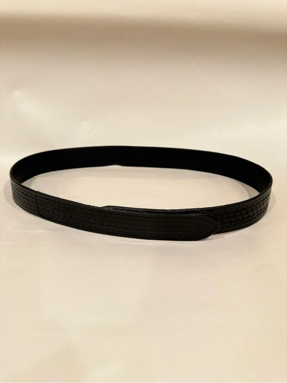 Aker Leather & Velcro Pant Duty Belt 1.5 x 36‎ Model B16-36 Black Made In USA